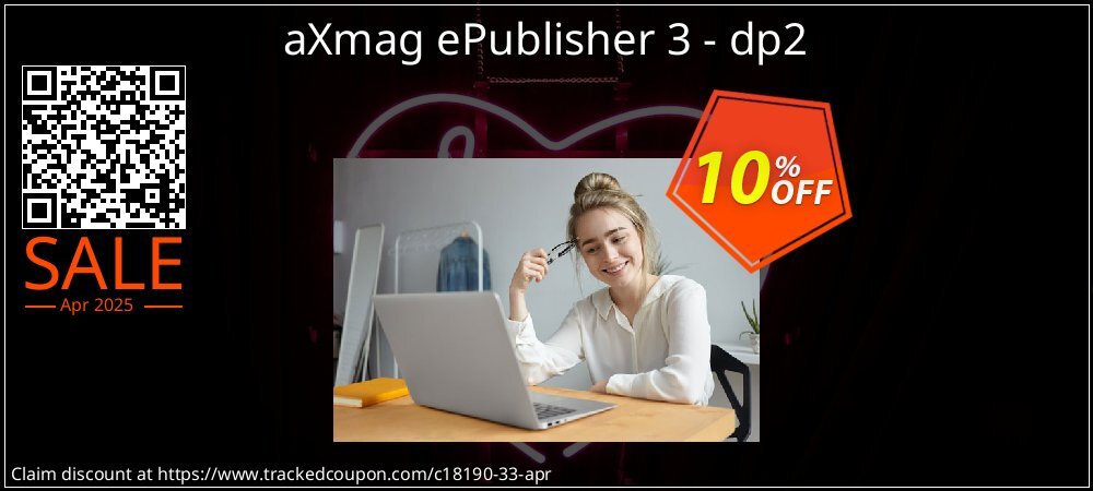 aXmag ePublisher 3 - dp2 coupon on Easter Day sales