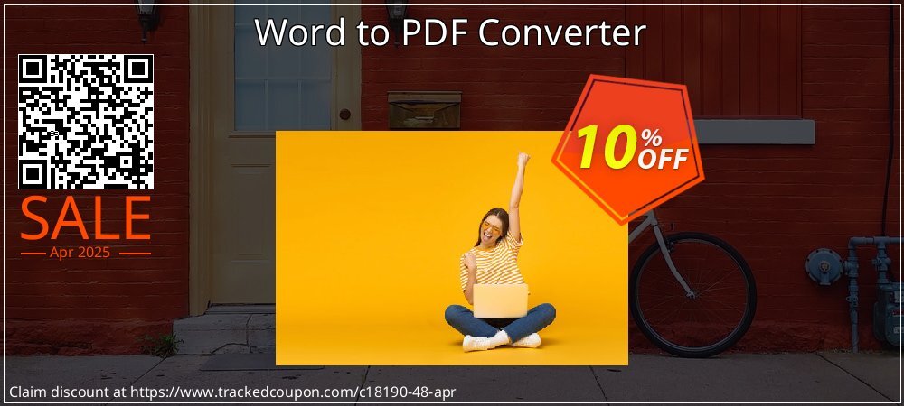 Word to PDF Converter coupon on Virtual Vacation Day offering sales