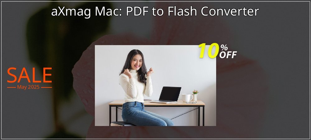 aXmag Mac: PDF to Flash Converter coupon on World Password Day offering discount