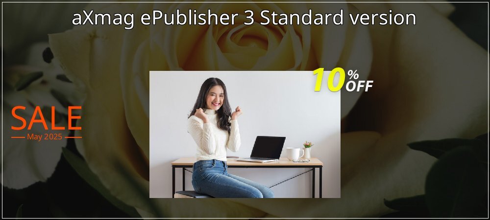 aXmag ePublisher 3 Standard version coupon on Mother Day offering sales