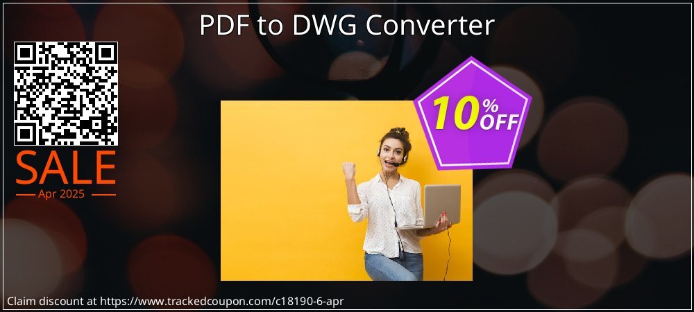 PDF to DWG Converter coupon on World Party Day sales