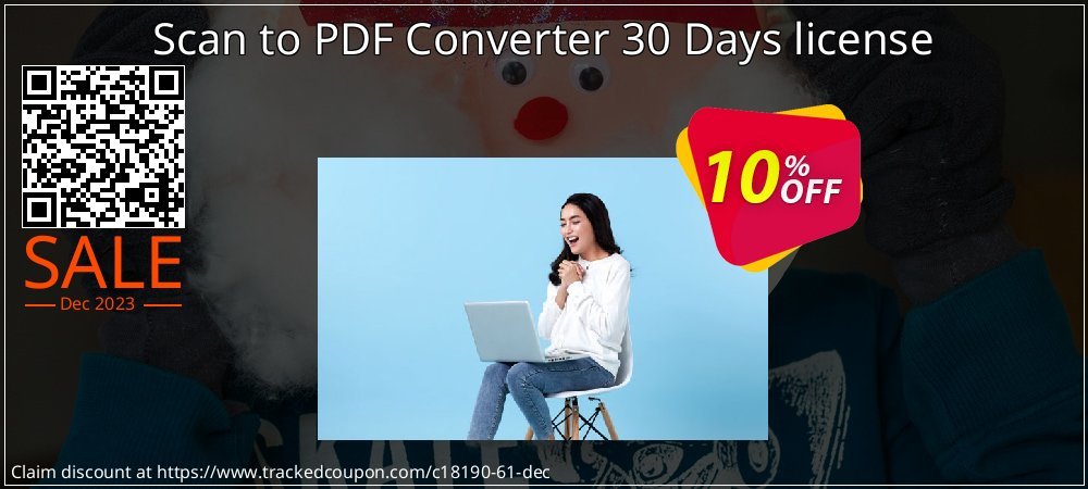 Get 10% OFF Scan to PDF Converter 30 Days license offering sales