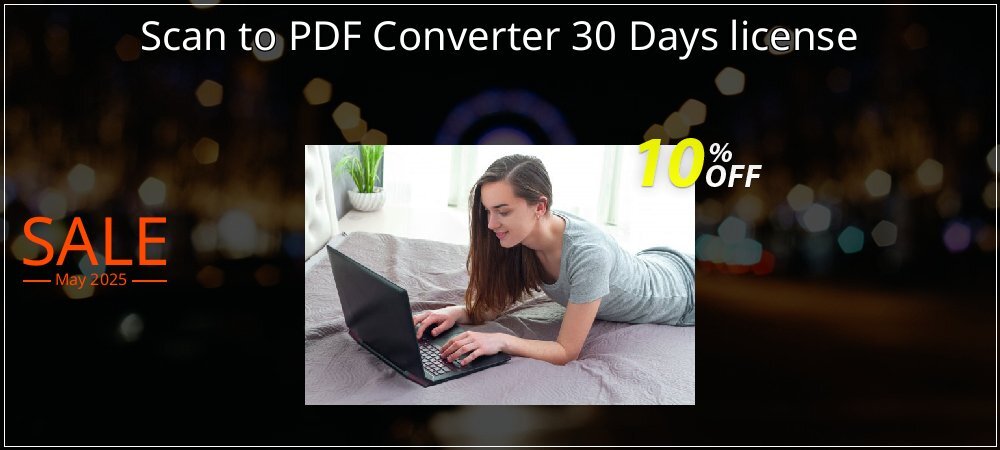 Scan to PDF Converter 30 Days license coupon on National Loyalty Day offer