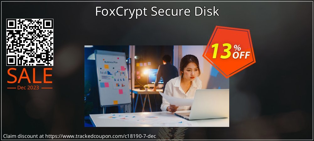 FoxCrypt Secure Disk coupon on April Fools' Day deals