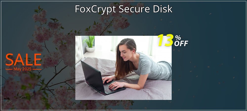 FoxCrypt Secure Disk coupon on April Fools' Day deals