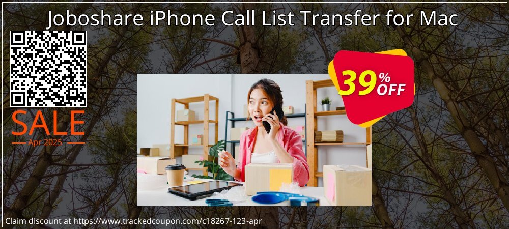 Joboshare iPhone Call List Transfer for Mac coupon on Easter Day offering sales