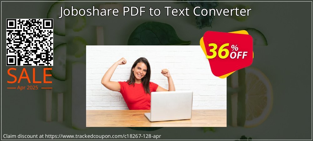 Joboshare PDF to Text Converter coupon on Easter Day deals