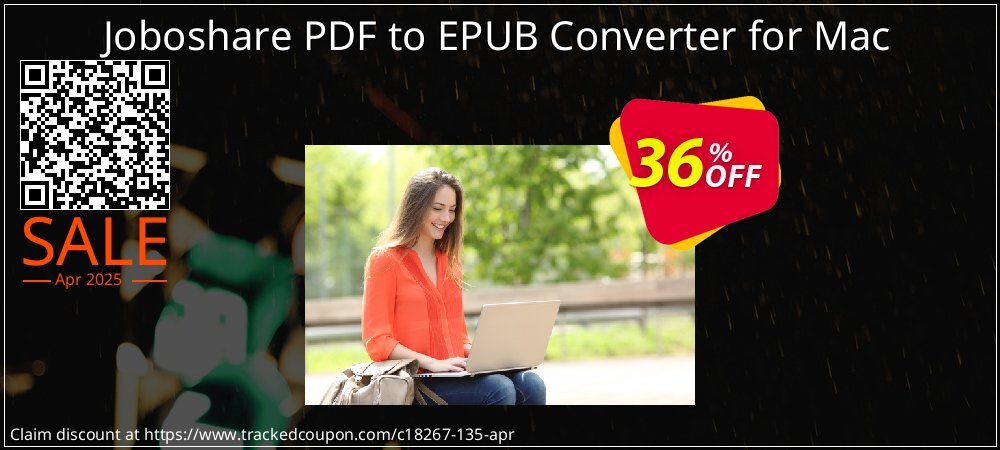 Joboshare PDF to EPUB Converter for Mac coupon on National Walking Day promotions