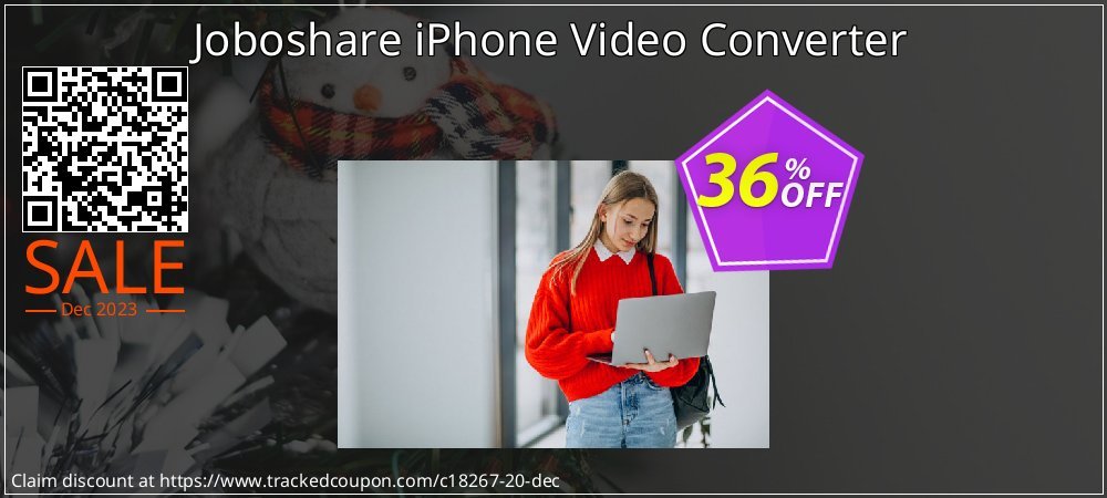 Joboshare iPhone Video Converter coupon on National Walking Day deals