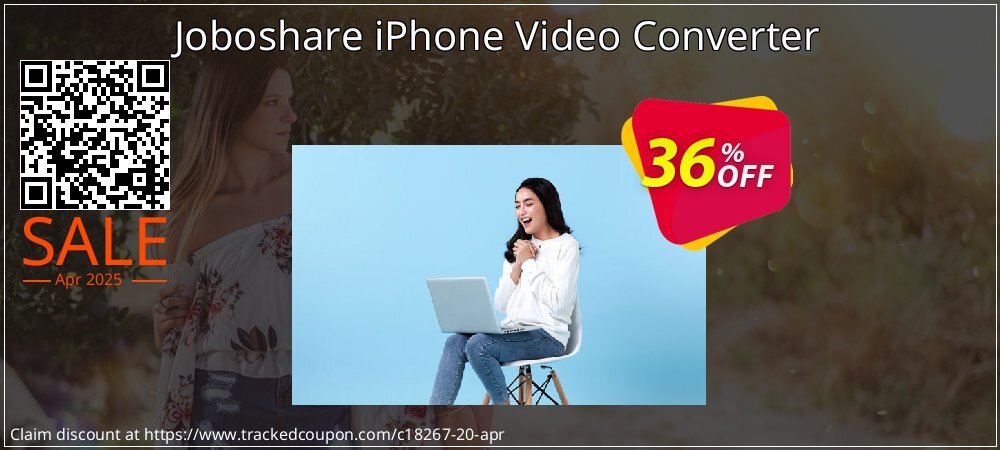 Joboshare iPhone Video Converter coupon on National Walking Day deals