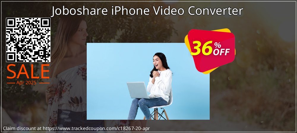 Joboshare iPhone Video Converter coupon on National Walking Day deals