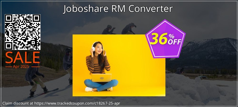 Joboshare RM Converter coupon on National Walking Day super sale