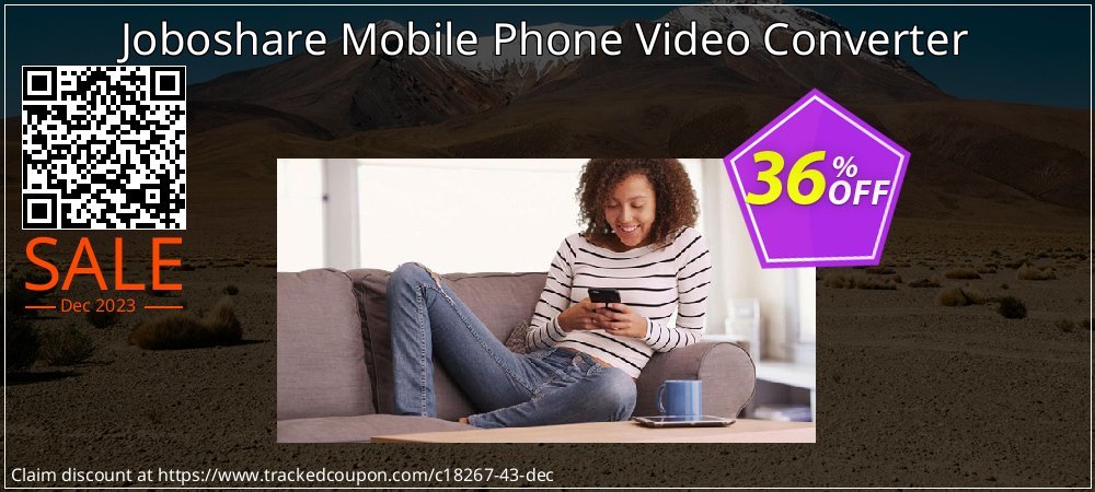 Joboshare Mobile Phone Video Converter coupon on Virtual Vacation Day offering sales