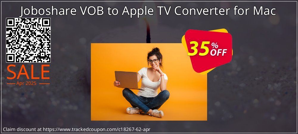 Joboshare VOB to Apple TV Converter for Mac coupon on April Fools' Day discounts