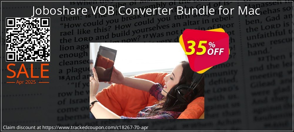 Joboshare VOB Converter Bundle for Mac coupon on National Walking Day super sale