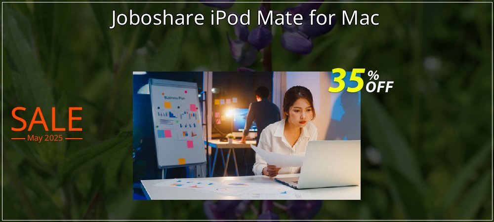 Joboshare iPod Mate for Mac coupon on National Walking Day offer