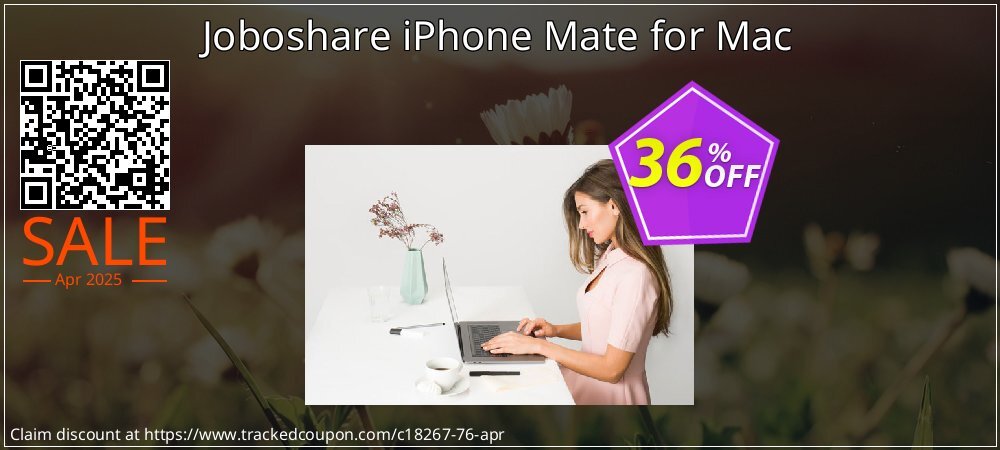 Joboshare iPhone Mate for Mac coupon on Palm Sunday offer