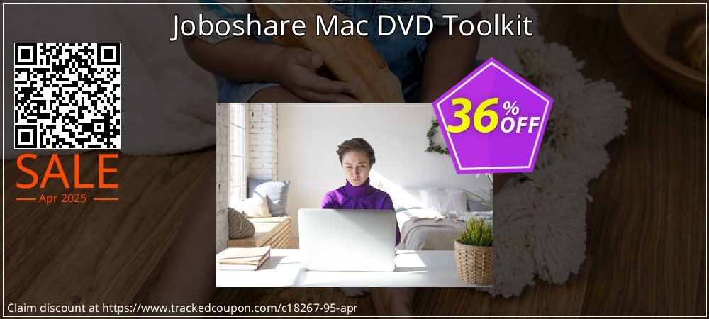 Joboshare Mac DVD Toolkit coupon on National Walking Day offering discount