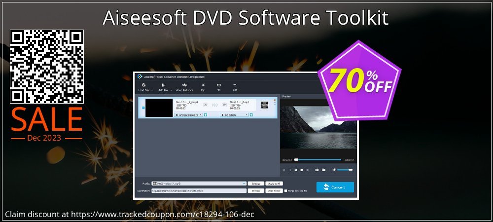 Aiseesoft DVD Software Toolkit coupon on End year offering sales