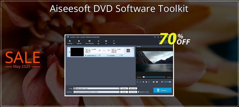 Aiseesoft DVD Software Toolkit coupon on World Party Day super sale