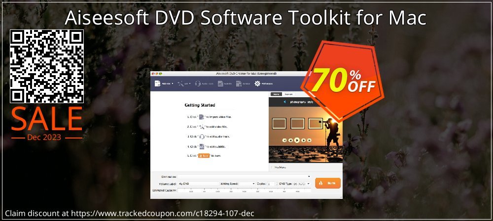Aiseesoft DVD Software Toolkit for Mac coupon on National Memo Day promotions