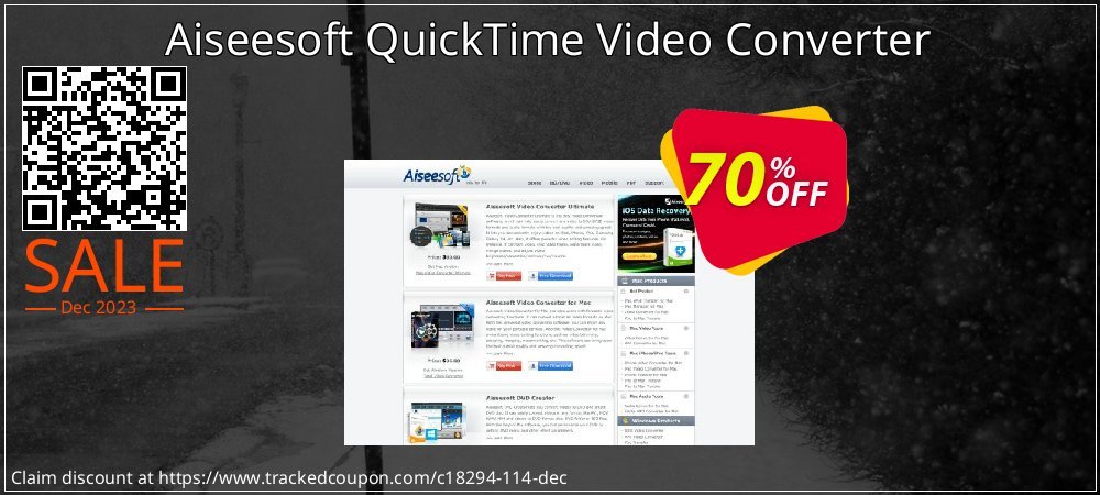 Aiseesoft QuickTime Video Converter coupon on April Fools' Day offering discount