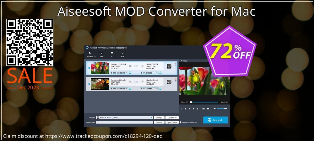 Aiseesoft MOD Converter for Mac coupon on Mother Day discount