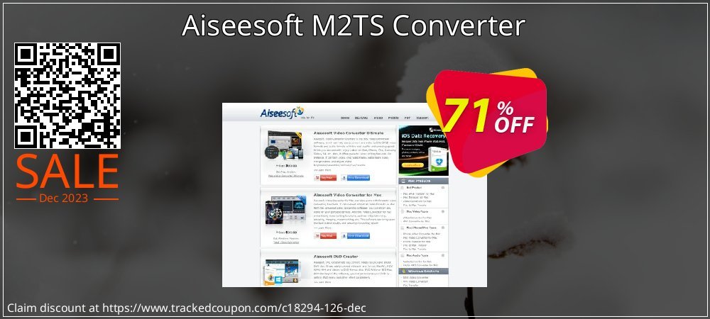 Aiseesoft M2TS Converter coupon on World Party Day promotions