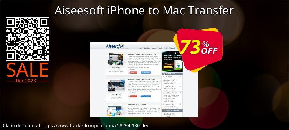 Aiseesoft iPhone to Mac Transfer coupon on National Walking Day discount