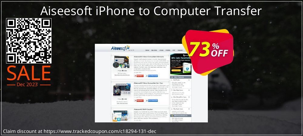 Aiseesoft iPhone to Computer Transfer coupon on National Loyalty Day offering sales