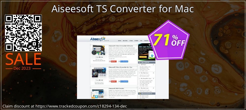 Aiseesoft TS Converter for Mac coupon on Tell a Lie Day discounts