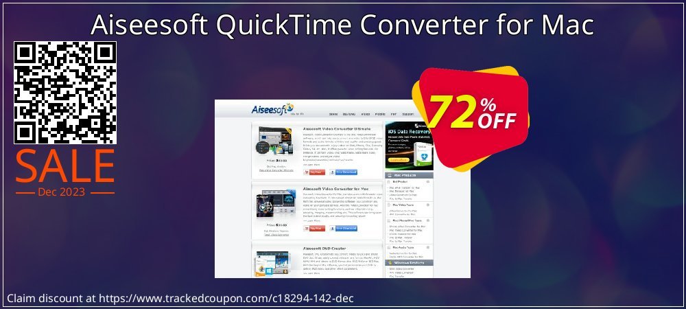 Aiseesoft QuickTime Converter for Mac coupon on April Fools Day offering sales