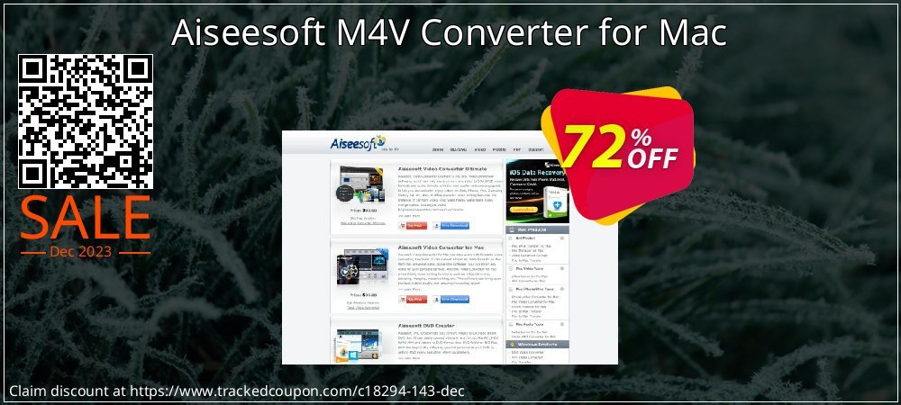 Aiseesoft M4V Converter for Mac coupon on Easter Day discounts