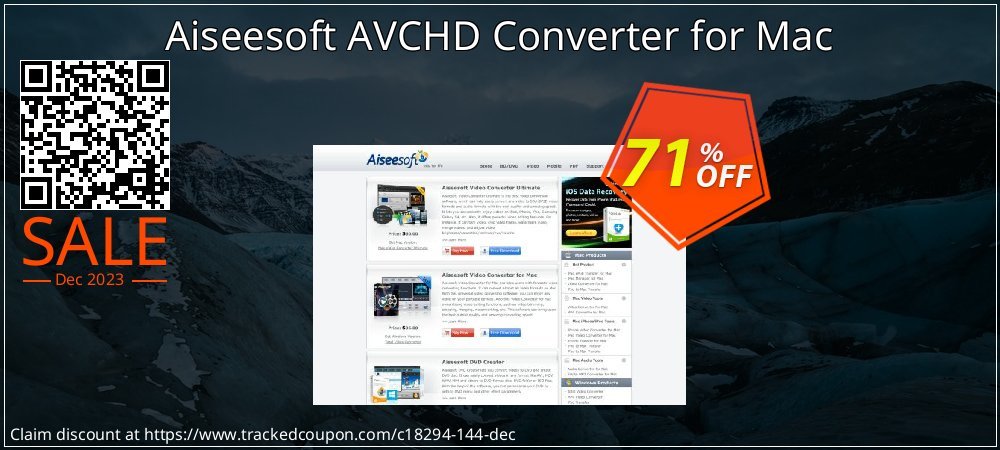Aiseesoft AVCHD Converter for Mac coupon on World Password Day sales