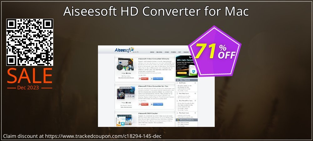 Aiseesoft HD Converter for Mac coupon on Mother Day deals