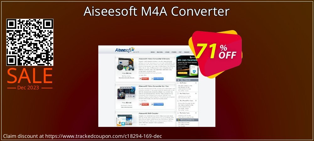 Aiseesoft M4A Converter coupon on Tell a Lie Day super sale