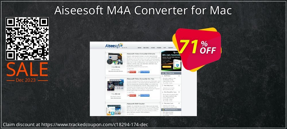 Aiseesoft M4A Converter for Mac coupon on World Password Day discount
