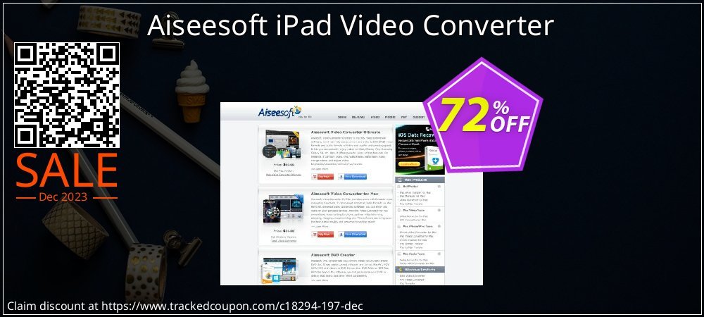 Aiseesoft iPad Video Converter coupon on April Fools' Day discounts