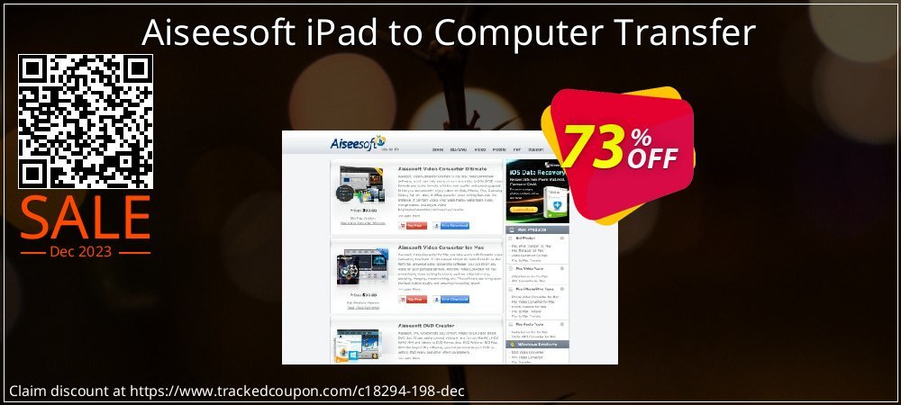 Aiseesoft iPad to Computer Transfer coupon on Virtual Vacation Day discounts