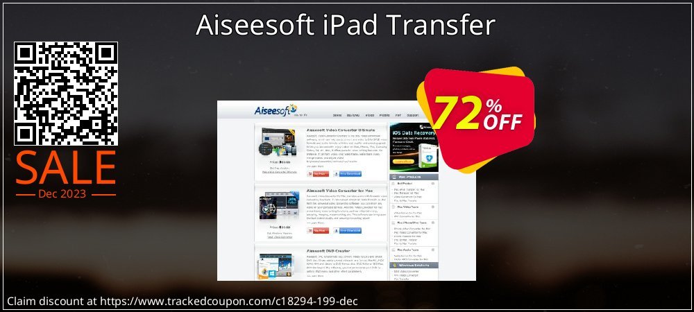 Aiseesoft iPad Transfer coupon on Tell a Lie Day sales