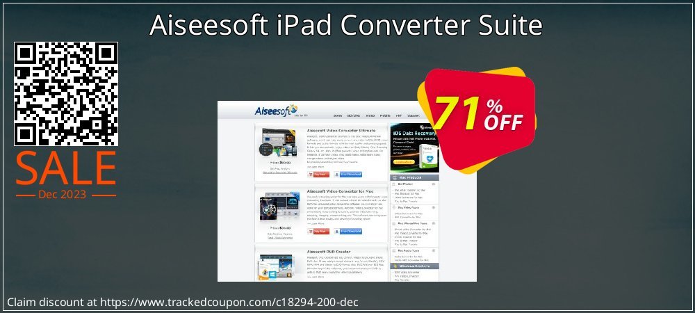 Aiseesoft iPad Converter Suite coupon on National Walking Day deals