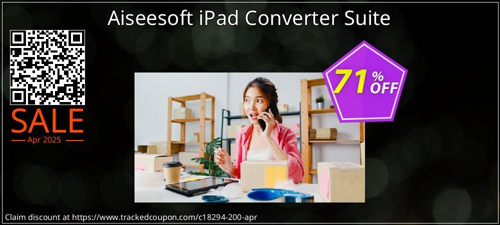 Aiseesoft iPad Converter Suite coupon on National Walking Day deals