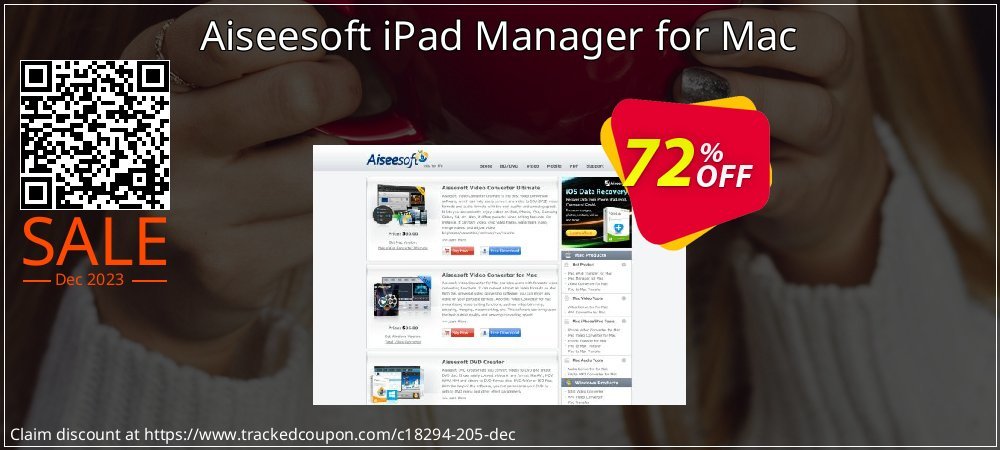 Aiseesoft iPad Manager for Mac coupon on National Walking Day super sale