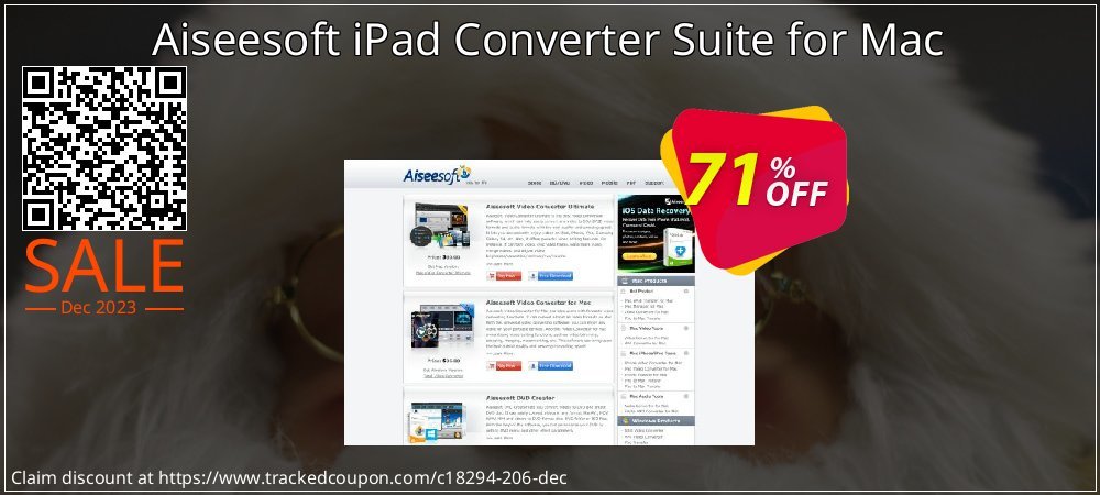 Aiseesoft iPad Converter Suite for Mac coupon on World Party Day discounts