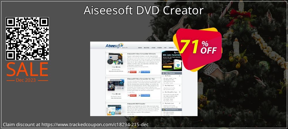 Aiseesoft DVD Creator coupon on Mother Day promotions