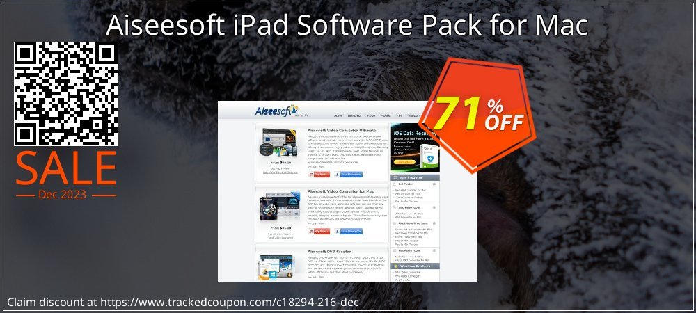 Aiseesoft iPad Software Pack for Mac coupon on National Loyalty Day sales