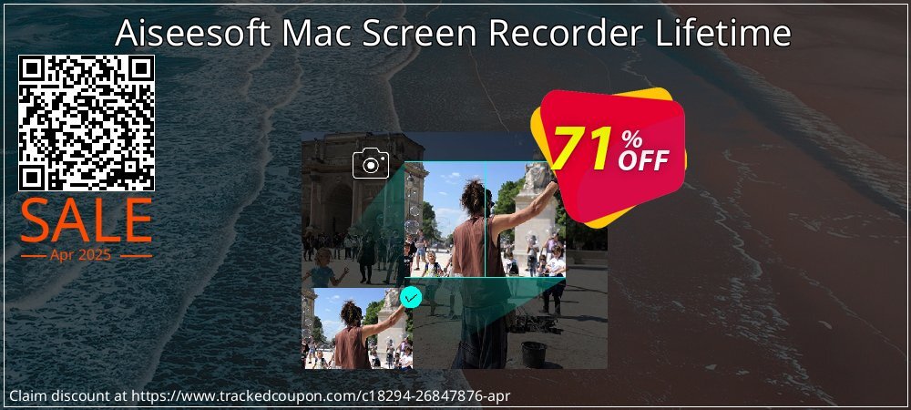 Aiseesoft Mac Screen Recorder Lifetime coupon on National Loyalty Day discount