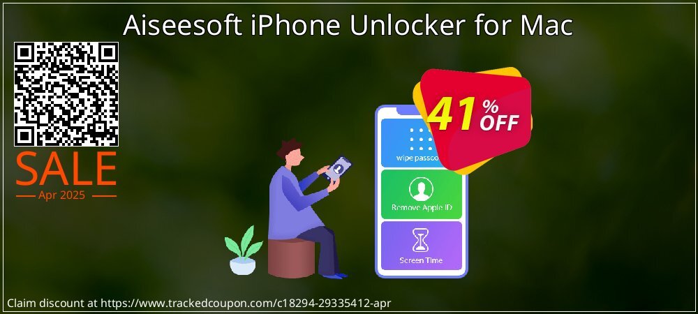 Aiseesoft iPhone Unlocker for Mac coupon on April Fools' Day deals