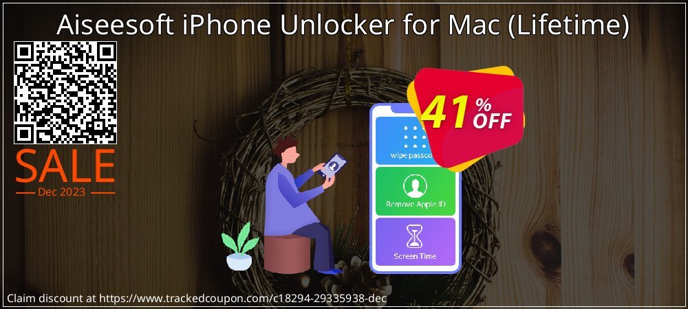 Aiseesoft iPhone Unlocker for Mac - Lifetime  coupon on Virtual Vacation Day offering discount