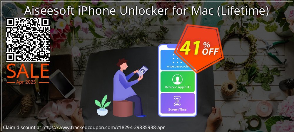 Aiseesoft iPhone Unlocker for Mac - Lifetime  coupon on Virtual Vacation Day offering discount